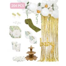 Maxi kit baby shower oh baby - Couleur Multicolore