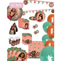Maxi kit anniversaire Vaiana 2 - Couleur Multicolore