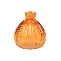 Vase en verre orange - Couleur Orange
