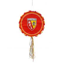 Pinata ronde RC Lens 45 x 35 cm - Couleur Rouge