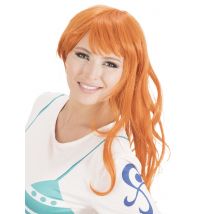 PerruqueNami One Piece - Couleur Orange