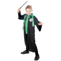 Kit déguisement et accessoires Serpentard Harry Potter - Couleur Noir
