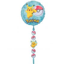 Ballon Aluminium Pokémon Airwalker - Couleur Multicolore