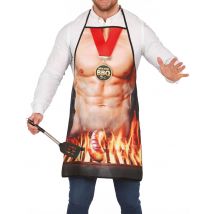 Tablier Mister barbecue coquin pour Adulte - Couleur Multicolore