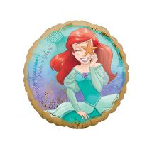 Ballon aluminium Ariel la Petite Sirène 43 cm - Couleur Multicolore