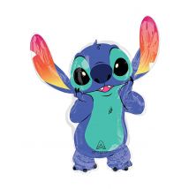 Ballon aluminium Stitch 68 cm - Couleur Bleu foncé