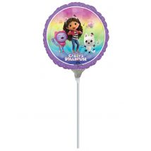 Petit ballon aluminium Gabby et la maison magique 22 cm - Couleur Multicolore