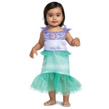Déguisement Ariel La petite sirène pour Fille - Taille 6 à 12 mois (66 - 72 cm)