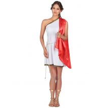 Costume per donna dea romana - Colore Bianco - Taglia M
