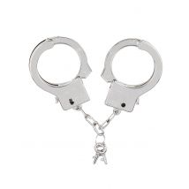 Finte manette in plastica - Colore Argento