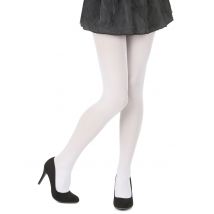 Collant opachi bianchi per adulti