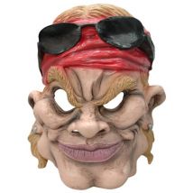 Maschera da rocker per adulto - Colore Multicolore