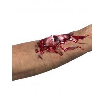 Trucco ferita al braccio per adulti - Colore Rosso
