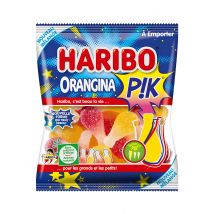 Pacco di caramelle Haribo orangina rosa 120 gr