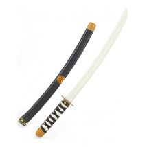Spada ninja per bambino in plastica 60 cm - Colore Nero