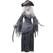 Costume Pirata Fantasma Halloween da donna - Taglia L