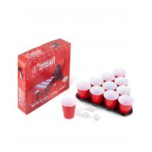 Gioco del beer pong - Colore Rosso