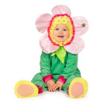 Costume carnevale per neonato Fiore - Colore Multicolore - Taglia 18-24 mesi (81-86 cm)