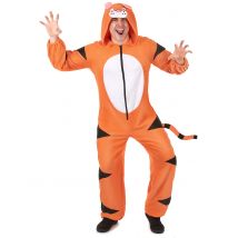 Travestimento da tigre per uomo - Colore Arancione