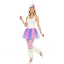 Costume unicorno colorato donna - Taglia Small
