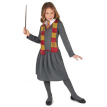 Costume da maga per bambina - Colore Grigio - Taglia 7 - 9 anni (M)