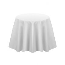 Tovaglia rotonda bianca tessuto non tessuto - Colore Bianco