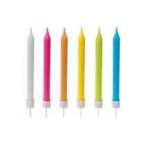 10 candeline multicolor - Colore Multicolore