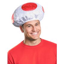 Copricapo Toad Nintendo per adulto - Colore Rosso - Taglia Taglia unica
