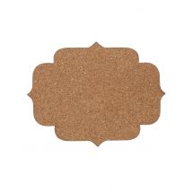 4 sottobicchieri in sughero naturale - Colore Marrone