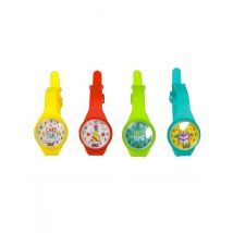 4 mini orologi giocattolo - Colore Multicolore