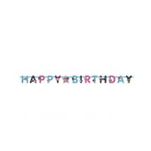 Ghirlanda di cartone Happy Birthday LOL Surprise