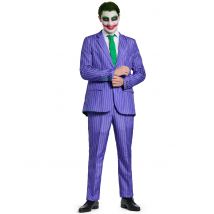 Costume di Mr Joker Suitmeister per adulto - Colore Viola e lilla - Taglia XL (58)