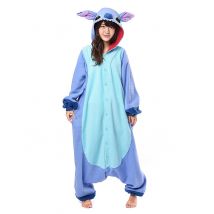 Costume Kirigumi Lilo + Stitch adulto - Colore Blu scuro - Taglia M / L