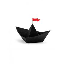 6 navi pirata in cartone nere - Colore Nero