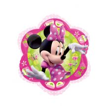 Palloncino alluminio fiore di Minnie - Colore Rosa