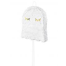 Pignatta fantasma bianco e oro - Colore Bianco