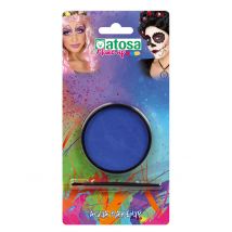Trucco all'acqua blu 12 gr - Colore Blu