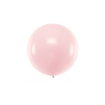 Palloncino in lattice gigante rosa pallido 1m - Colore Rosa