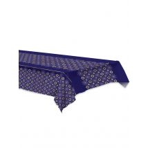 Tovaglia in plastica Eid Mubarak - Colore Blu scuro