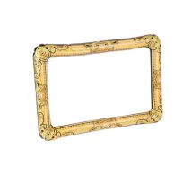 Cornice per foto dorata gonfiabile 80 x 60 cm - Colore Oro