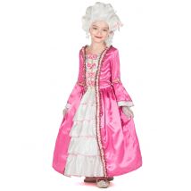 Costume Mariantonietta per bambina - Colore Rosa - Taglia XS 3-4 ans (92-104 cm)