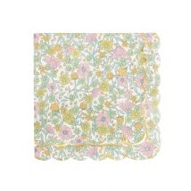 16 tovaglioli di carta a fiori shabby - Colore Multicolore
