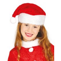 Cappello di Babbo Natale per bambino - Colore Rosso