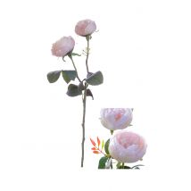 Ramo di rose artificiali color rosa chiaro - Colore Rosa
