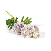 Fiore di zinnia artificiale color lilla - Colore Viola e lilla