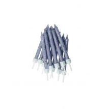 12 candeline lilla con brillantini - Colore Viola e lilla