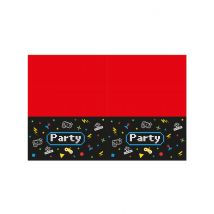 Tovaglia di plastica Gaming Party - Colore Rosso