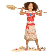 Costume base di Moana per bambina - Taglia 7 - 8 anni (124/136 cm)