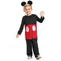 Costume Mickey Mouse classico bambino - Colore Rosso - Taglia 2 anni (84-91 cm)