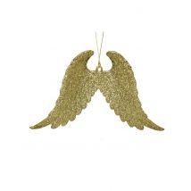 Sospensione per albero ali d'angelo 10 cm - Colore Oro